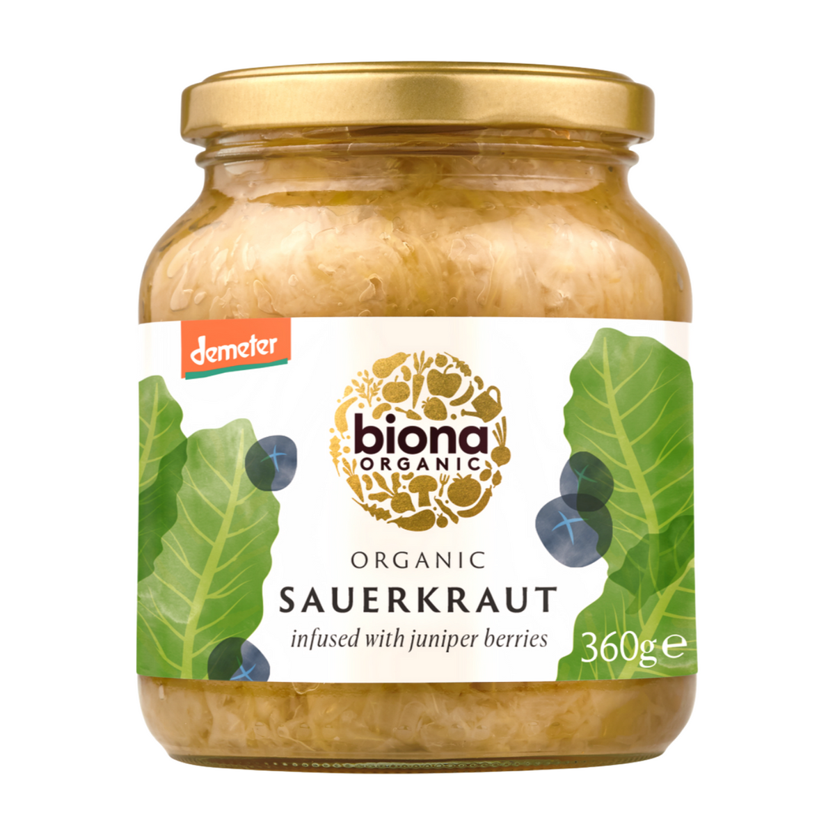 Biona Organic Sauerkraut (6x360g) The Food Company