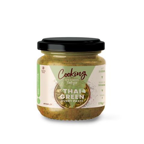 Cooking with Cottage Delight Thai Green Curry Paste (6x175g)