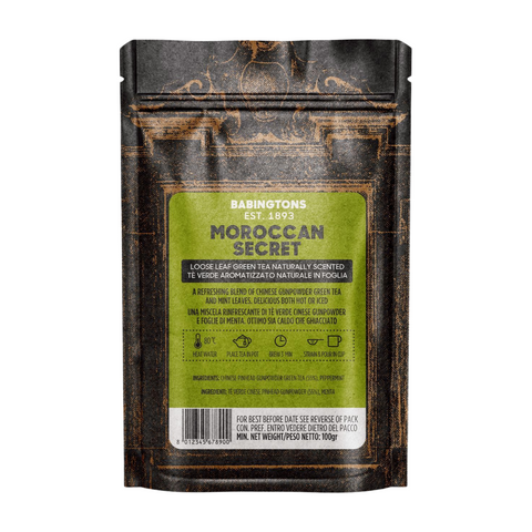 Babingtons Blends Moroccan Secret Loose Leaf Tea Pouch (8x100g)