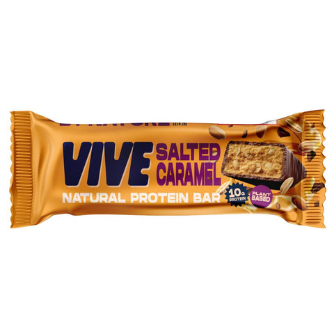 Vive Salted Caramel Natural Protein Bar (12x49g)