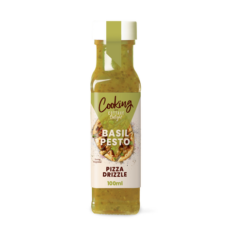 Cooking with Cottage Delight Basil Pesto Pizza Drizzle (6x100ml)