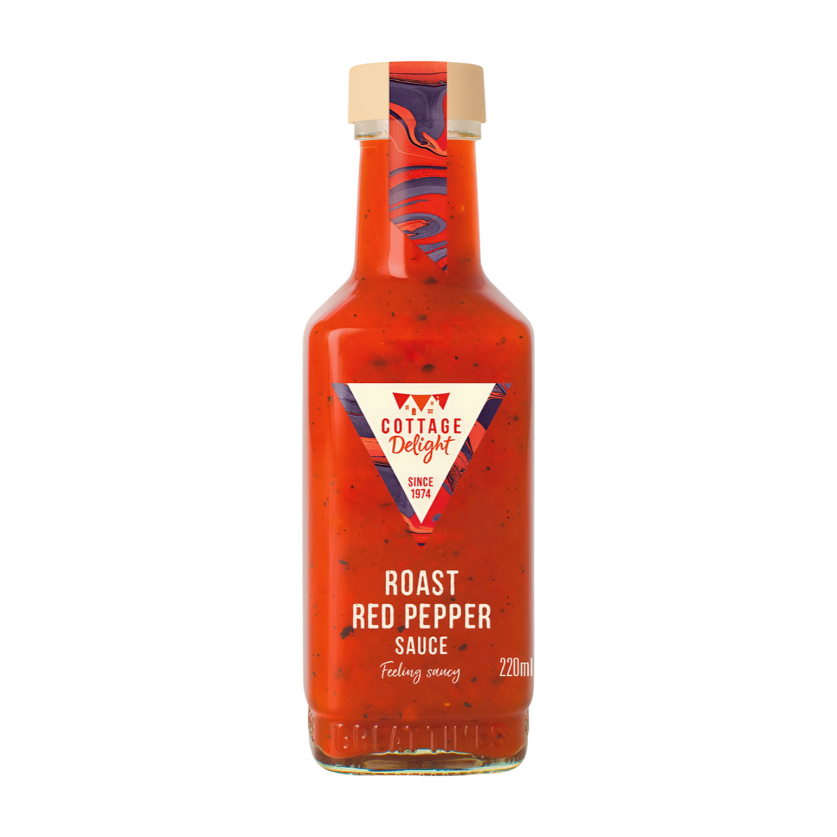 Cottage Delight Roast Red Pepper Sauce (6x220ml) The Food