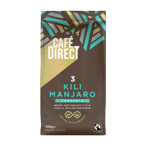 Cafe Direct Kilimanjaro Ground Coffee (6x200g)