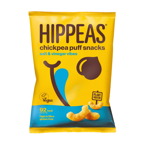 Hippeas Salt & Vinegar Chickpea Puffs (24x22g)