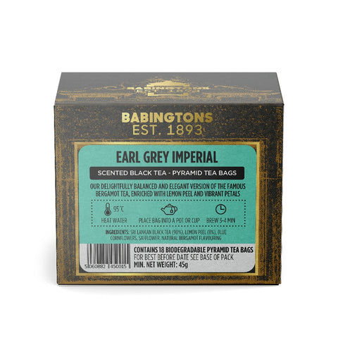 Babingtons Blends Earl Grey Imperial Tea (8x18 Pyramids)