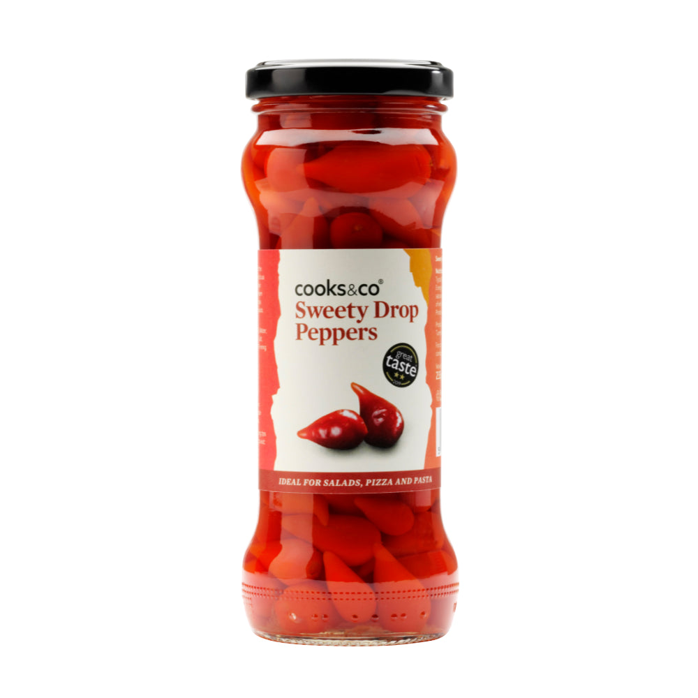 Cooks & Co Sweety Drop Red Peppers (6x235g) The Food Company