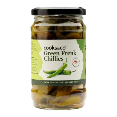 Cooks & Co Green Frenk Chillies (6x300g)