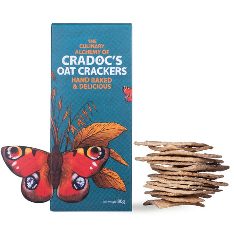 Cradoc's Oat Crackers (6x80g)
