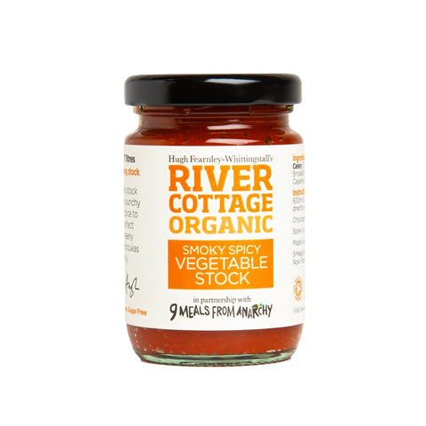 River Cottage Organic Smoky & Spicy Vegetable Stock (6x105g)