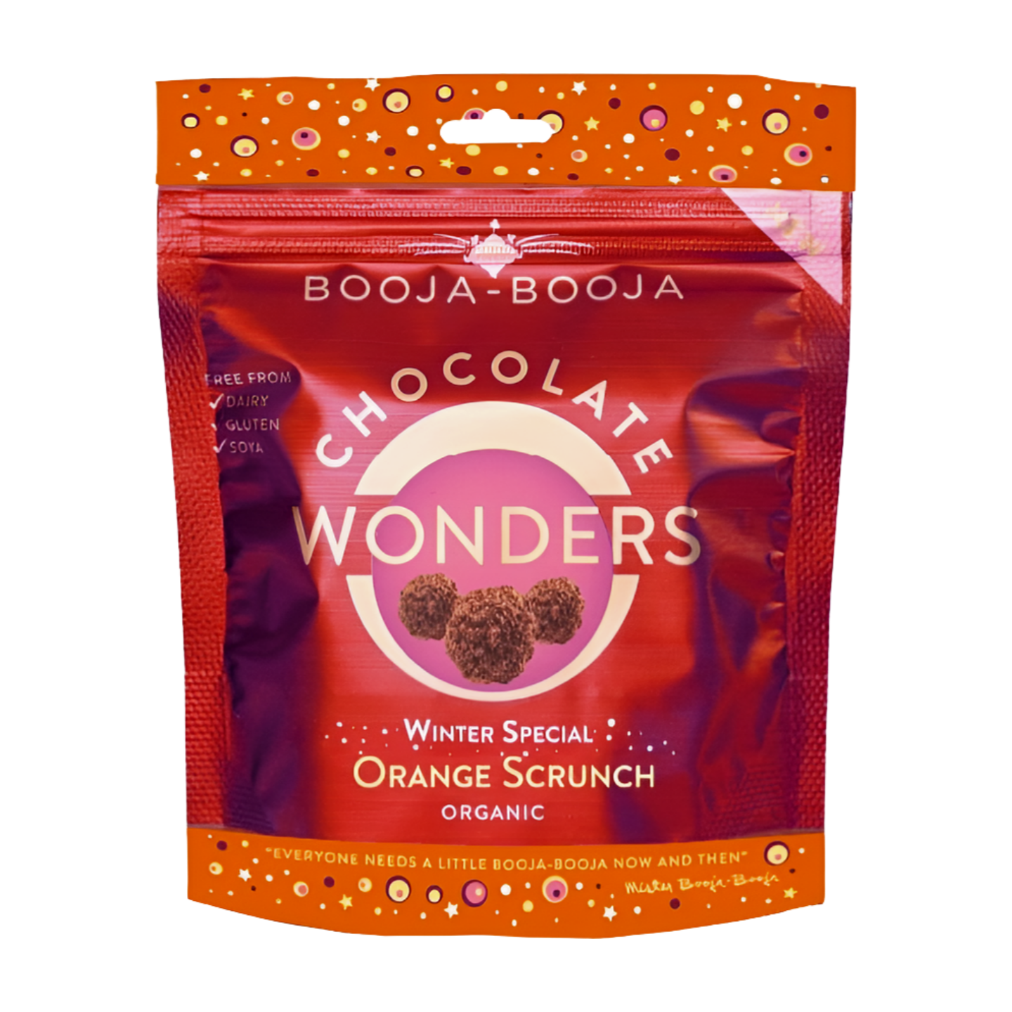 Booja-Booja Orange Scrunch Chocolate Wonders (8x65g)