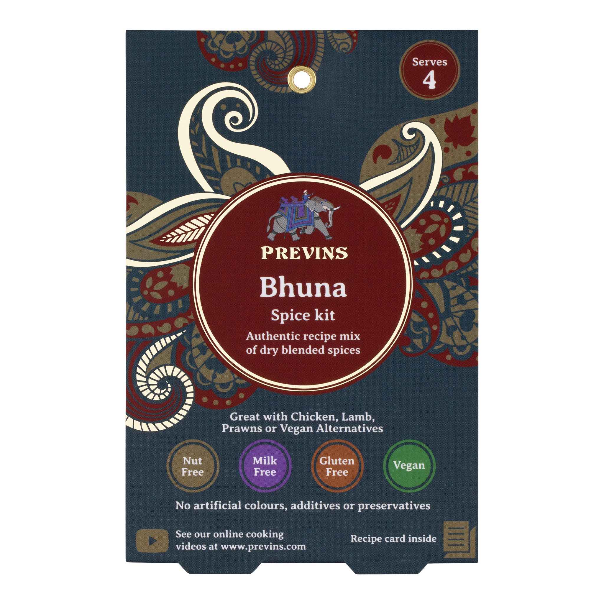Previns Bhuna Spice Kit (8x26g)