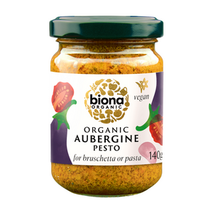 Biona Organic Aubergine Pesto (6x140g)
