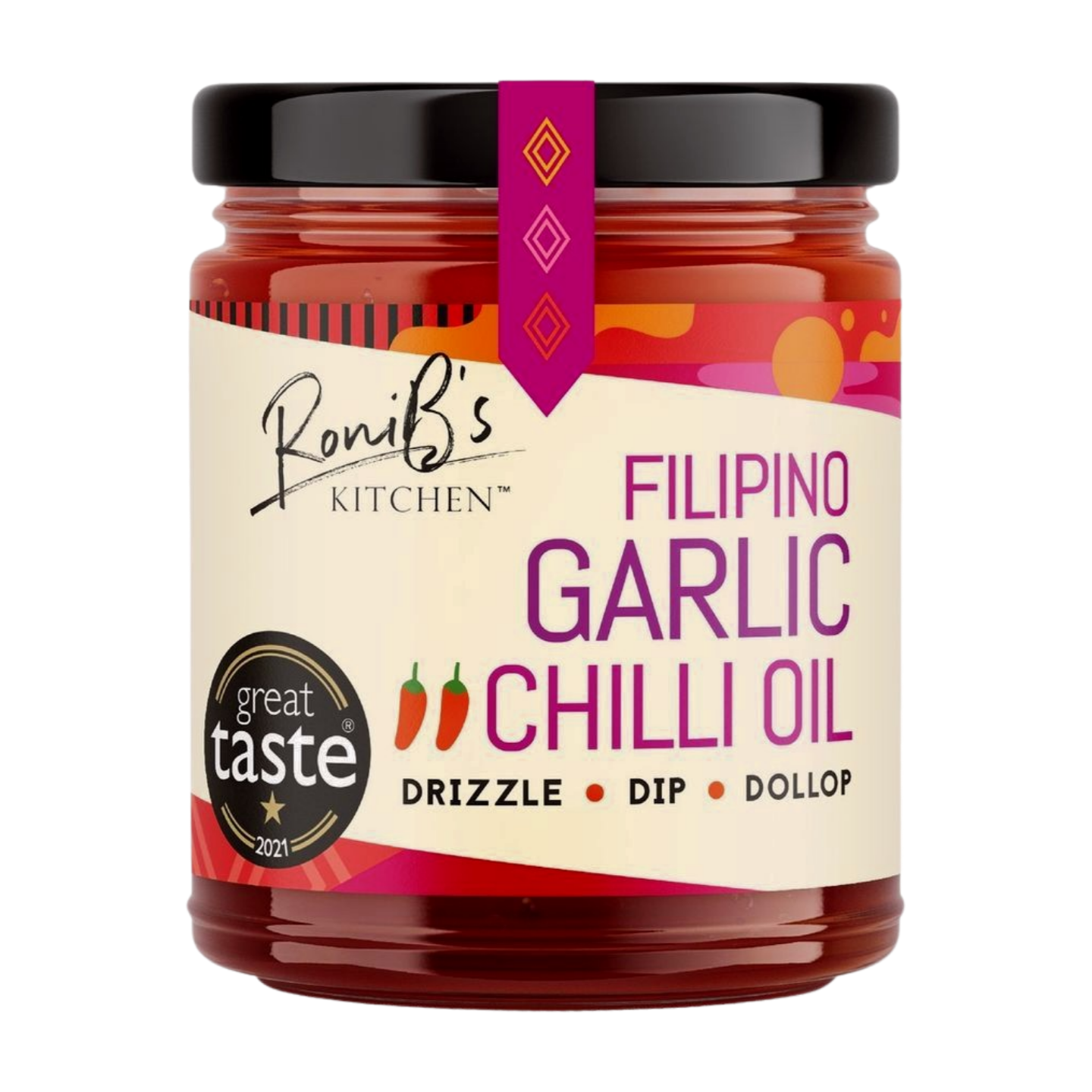 RoniB's Kitchen Filipino Garlic Chilli Oil (6x335g)
