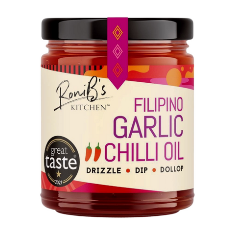 RoniB's Kitchen Filipino Garlic Chilli Oil (6x335g)