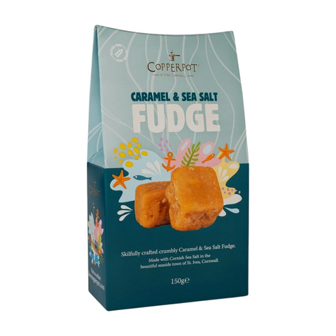 Copperpot Caramel & Sea Salt Fudge (10x150g)