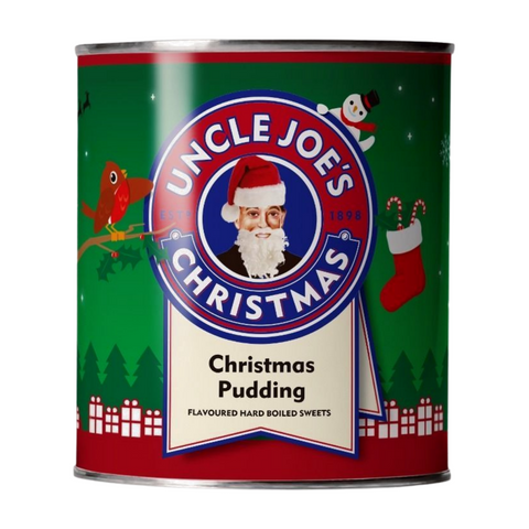 Uncle Joe's Christmas Pudding Flavoured Boiled Sweets (6x120g)
