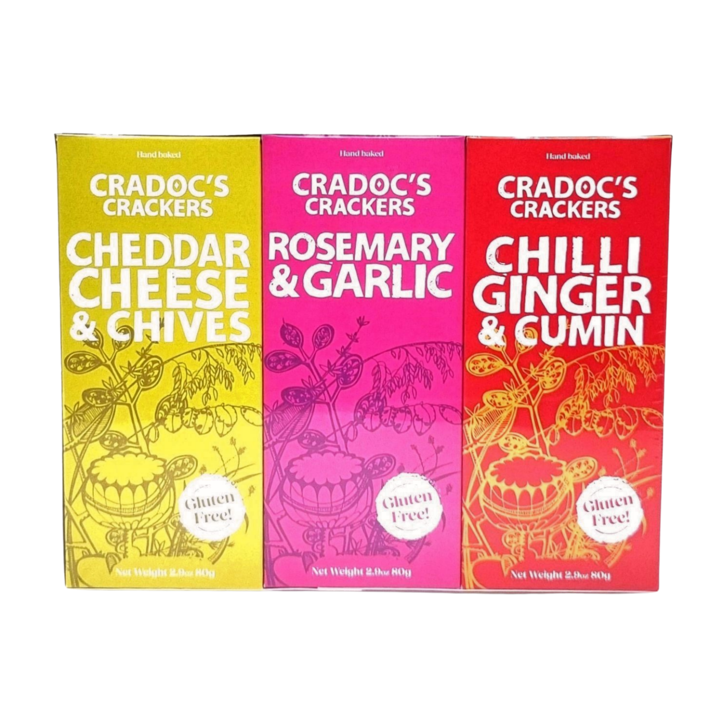 Cradoc's Gluten Free Triple Gift Pack (2x240g)