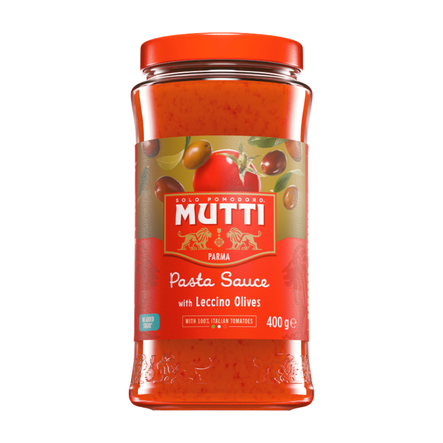 Mutti Pasta Sauce with Leccino Olives (6x400g)