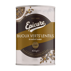 Epicure Bijoux Verts Lentils (12x400g)