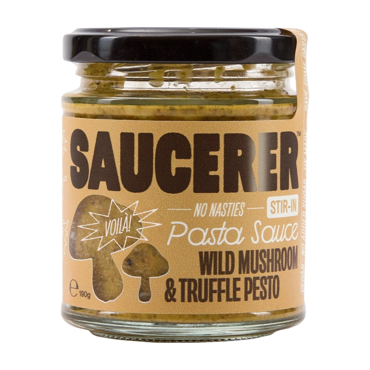 Saucerer Wild Mushroom & Truffle Pesto (6x190g)