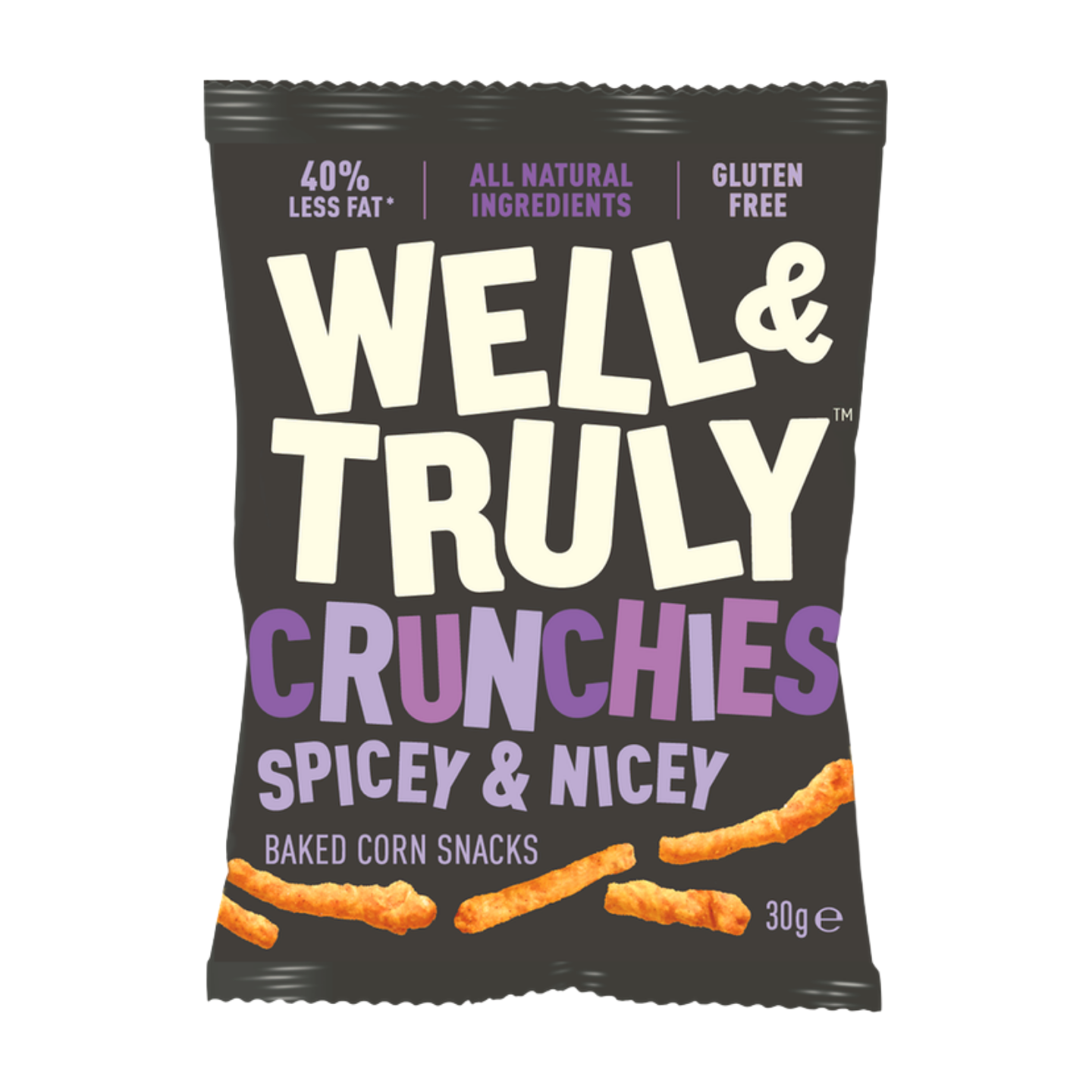 Well & Truly Spicey & Nicey Baked Corn Snacks (10x30g) – The Gorgeous ...