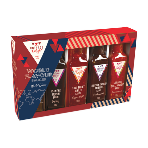 Cottage Delight World Flavour Sauces Gift Box (8xBoxes)