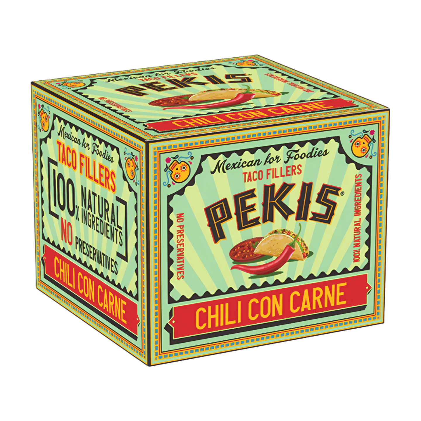 Pekis Chilli con Carne Taco Fillers (12x180g)