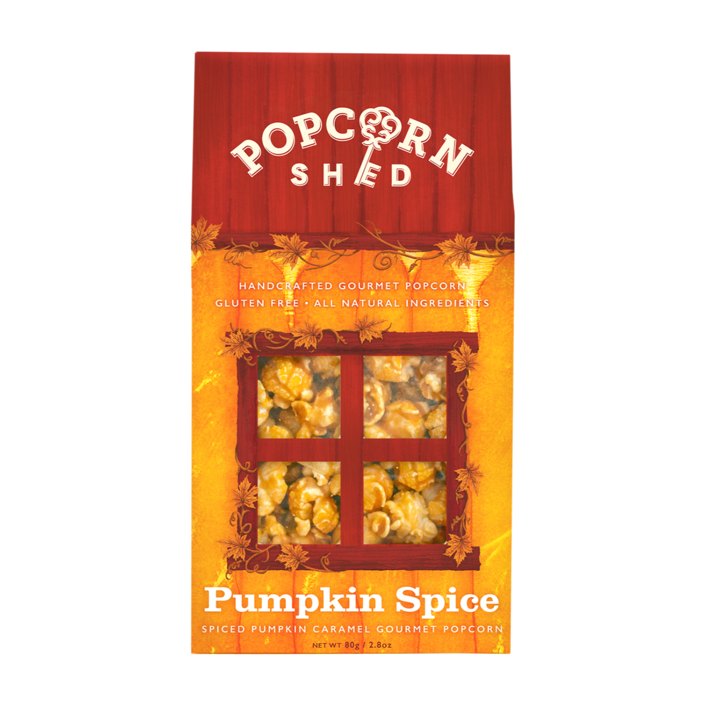 Popcorn Shed Pumpkin Spice Popcorn Shed (10x80g)