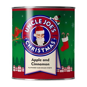 Uncle Joe's Apple & Cinnamon Flavoured Boiled Sweets (6x120g)