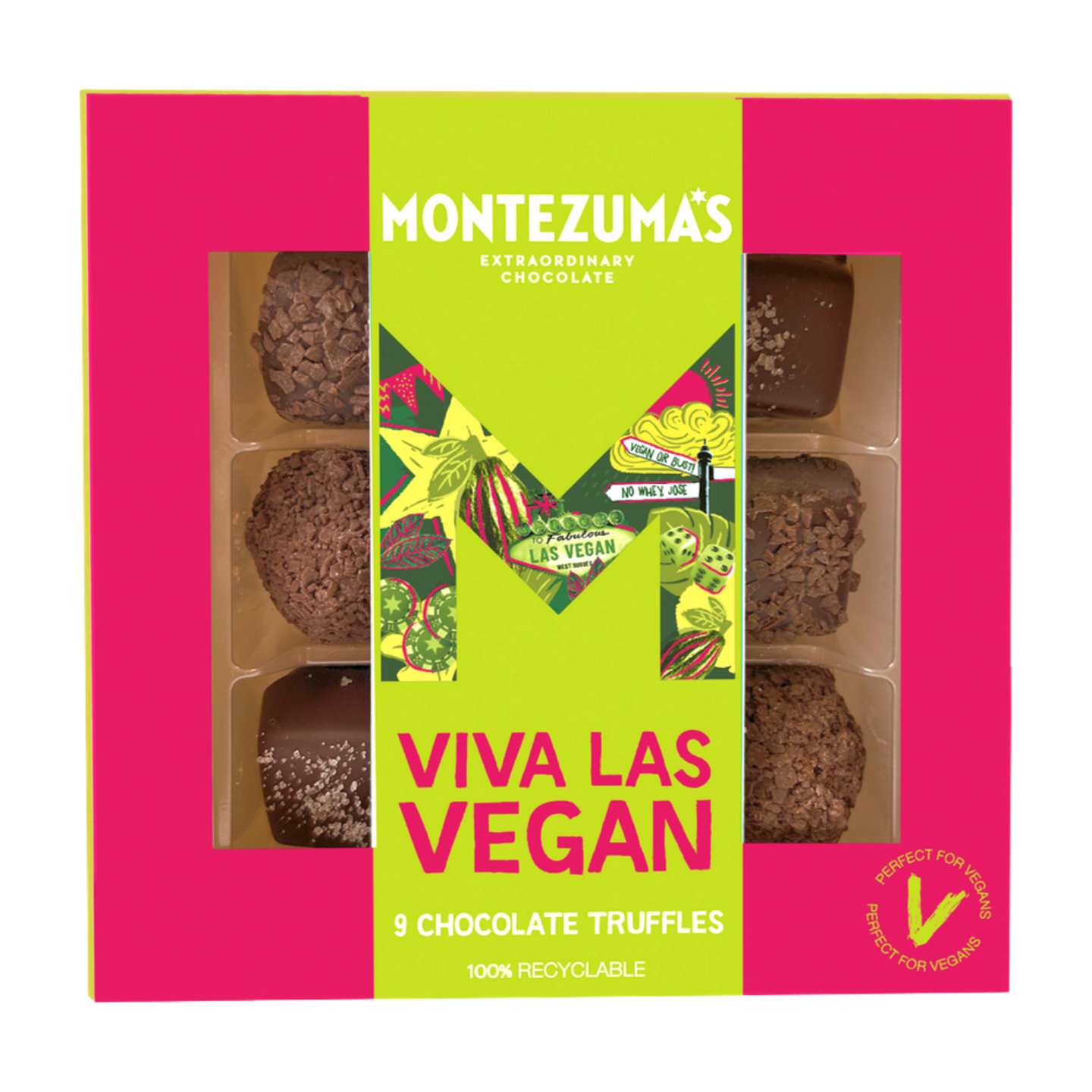 Montezuma's Viva Las Vegan Chocolate Truffles (5x110g)