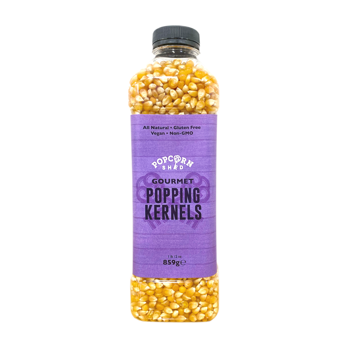 Popcorn Shed Popping Kernals Bottle (10x859g)