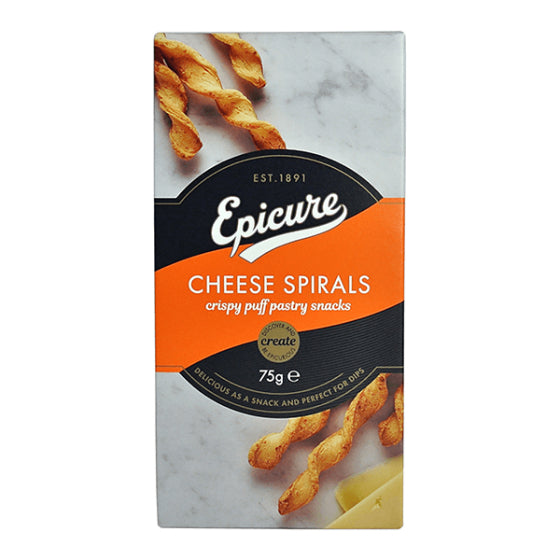 Epicure Cheese Spirals (10x75g)