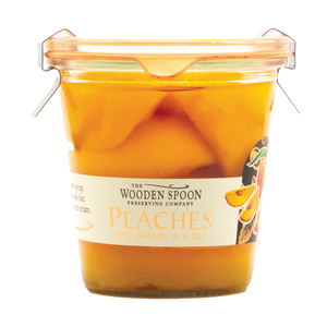 The Wooden Spoon Preserving Company Peaches with Brandy in Syrup (6x270g)