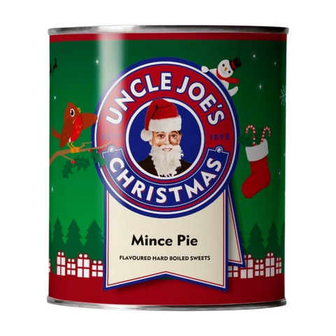 Uncle Joe's Mince Pie Flavoured Boiled Sweets (6x120g)