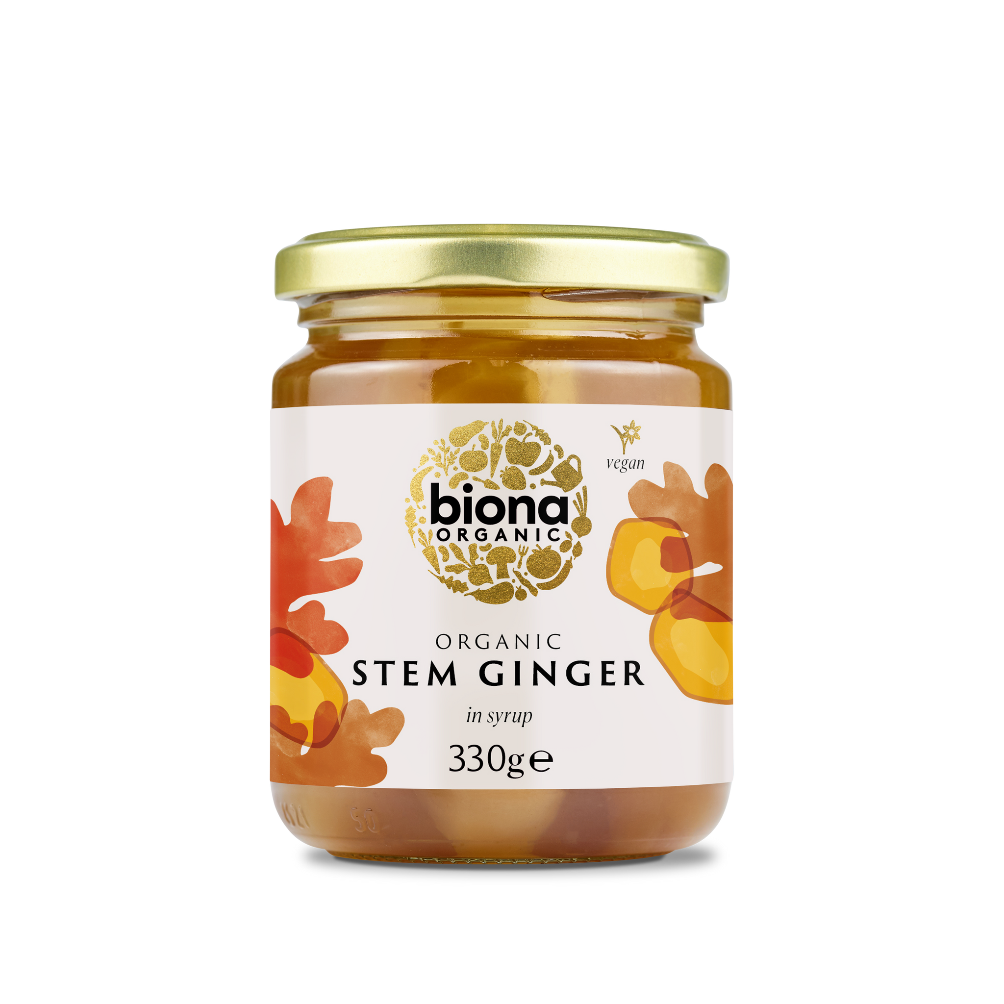 Biona Organic Stem Ginger in Syrup (6x330g)