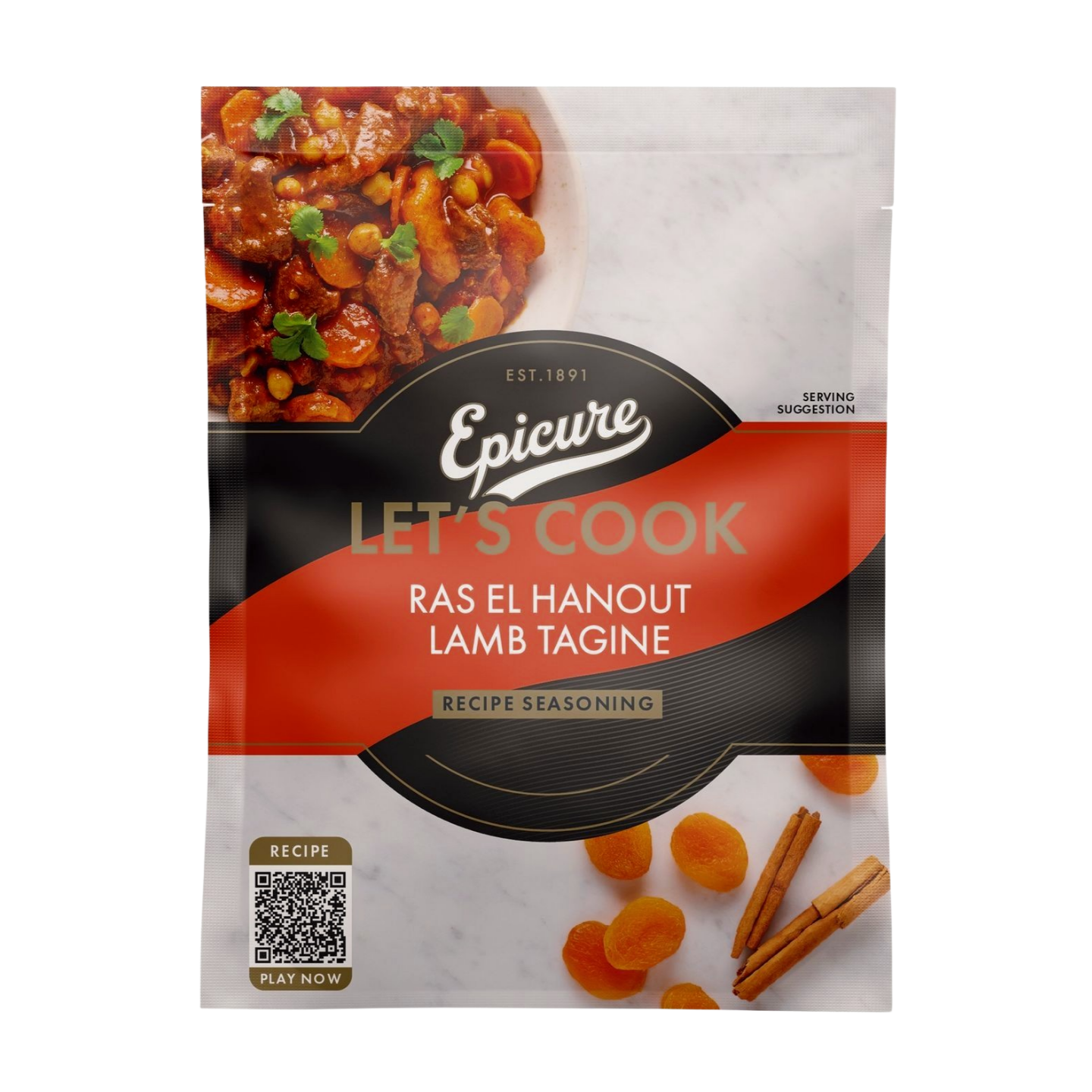 Epicure Ras El Hanout Lamb Tagine Recipe Seasoning (18x30g)