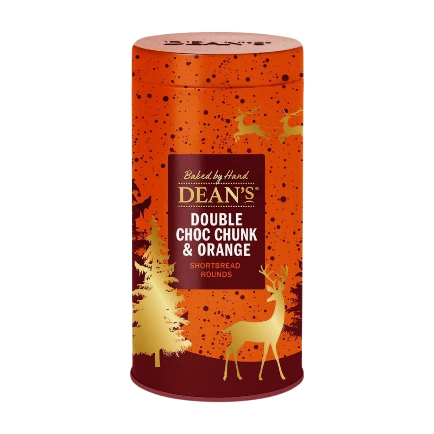 Dean's Double Choc Chunk & Orange Shortbread Rounds (6x150g)
