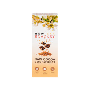 Snacksy Buckwheat Raw Cocoa Bar (12x40g)
