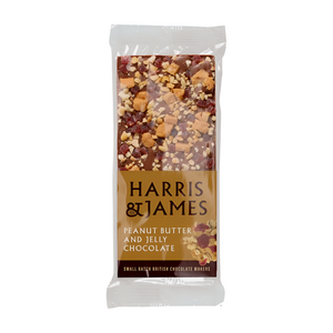Harris & James Peanut Butter & Jelly Chocolate Bar (12x100g)