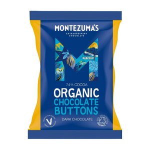 Montezuma's Organic Dark Chocolate Buttons (8x120g)