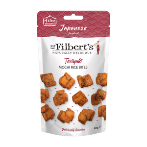 Mr Filbert's Japanese Inspired Teriyaki Mochi Rice Bites (12x40g)