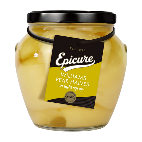 Epicure Williams Pear Halves in Light Syrup (6x540g)
