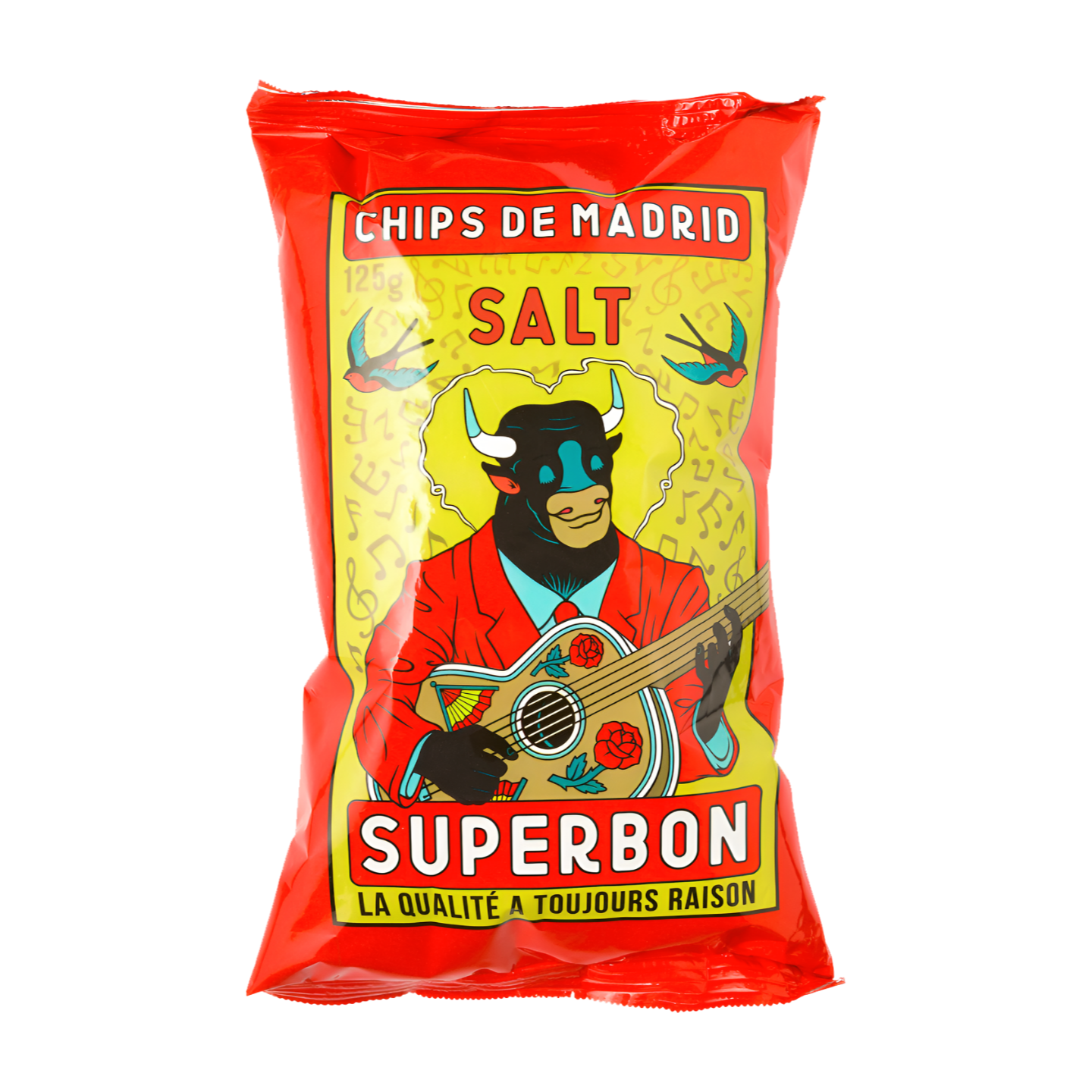 Superbon Salt Chips De Madrid (14x125g)