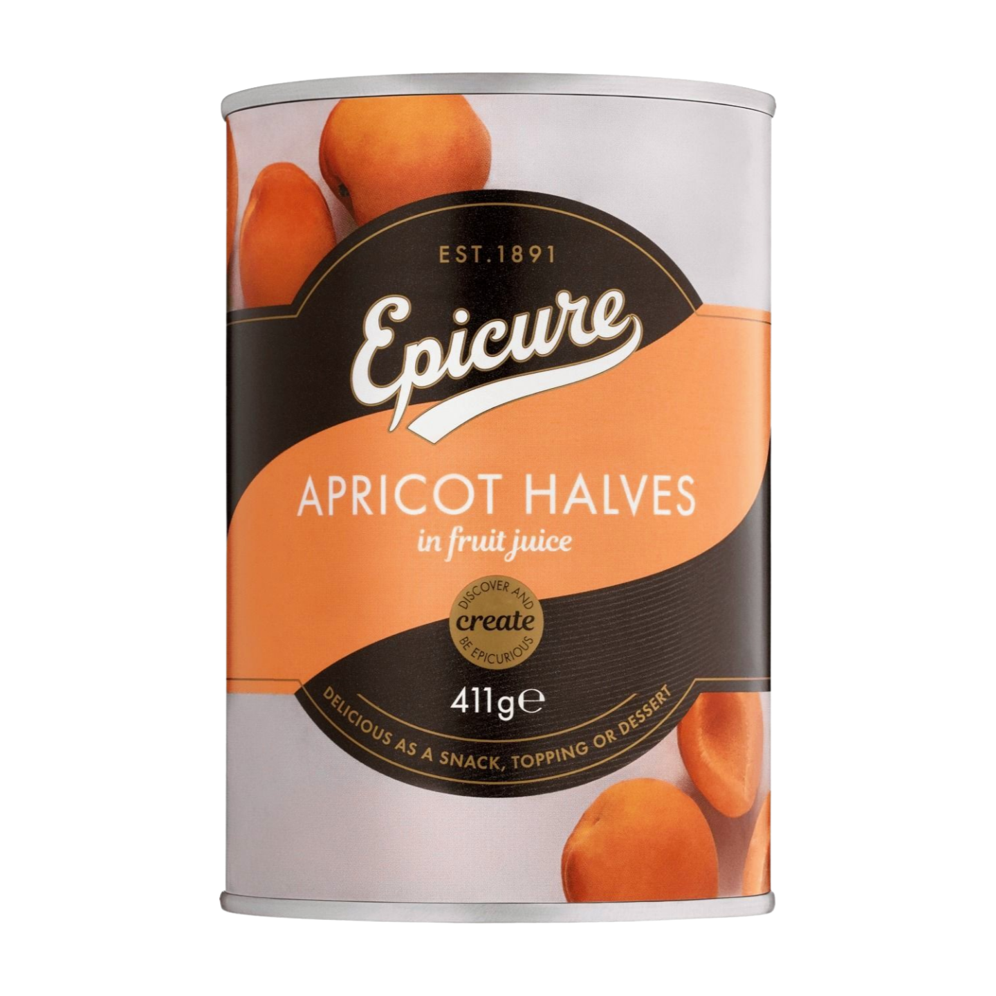 Epicure Apricot Halves in Fruit Juice (12x410g)