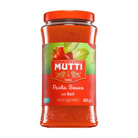 Mutti Pasta Sauce with Basil (6x400g)