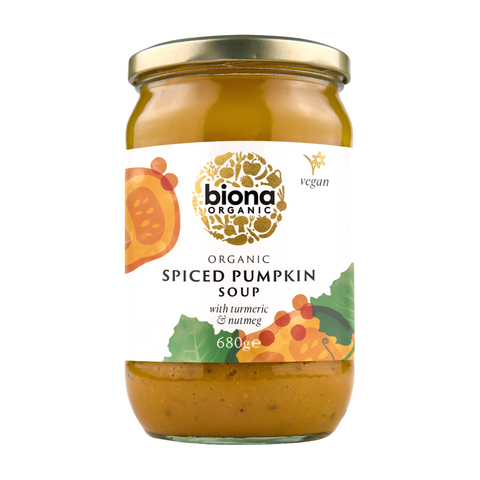 Biona Organic Spiced Pumpkin Soup (6x680g)