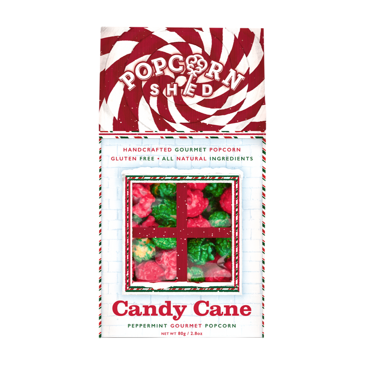 Popcorn Shed Candy Cane Popcorn Shed (10x80g)