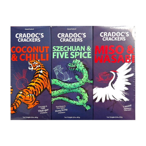 Cradoc's Asian Flavours Triple Gift Pack (2x240g)