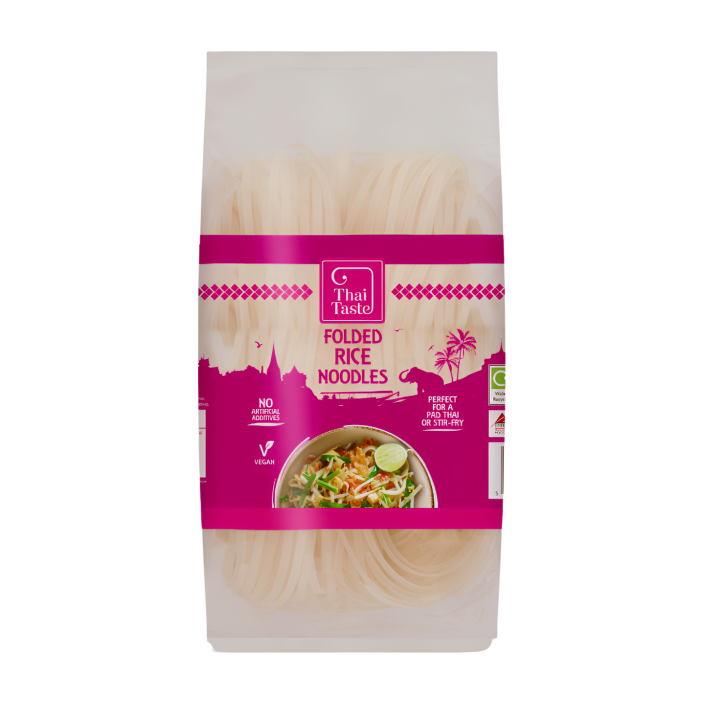 Thai Taste Folded Rice Noodles (6x200g)