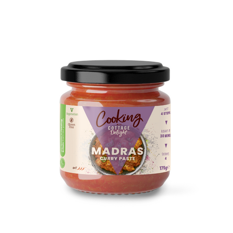 Cooking with Cottage Delight Madras Curry Paste (6x175g)